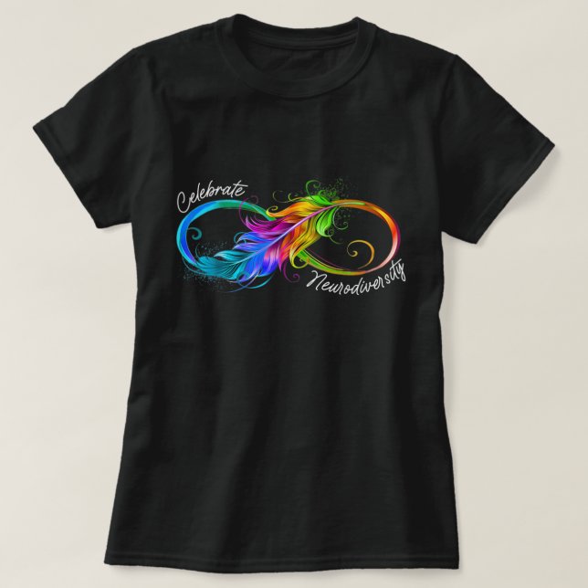 Celebrate Neurodiversity ADHD Deserve Appreciation T Shirt (Design framsida)