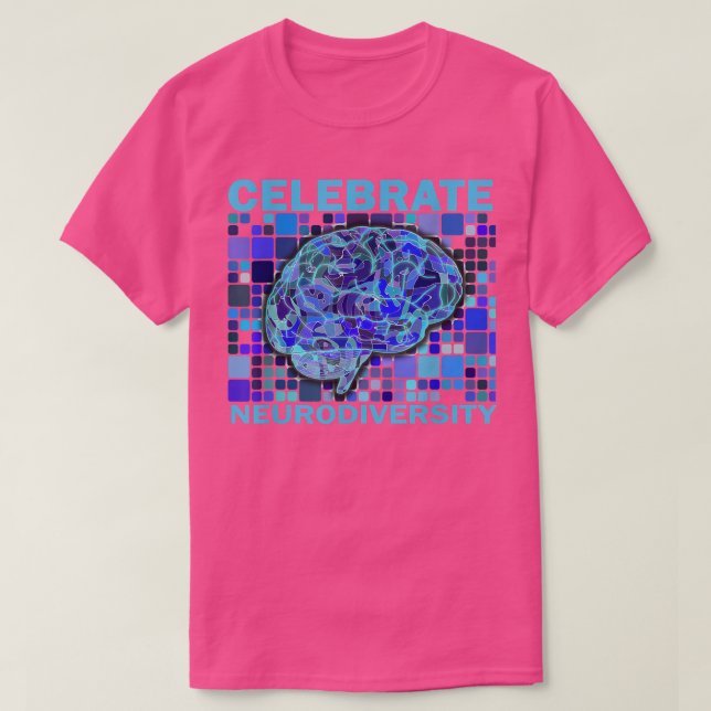 Celebrate Neurodiversity Graphic Tee (Design framsida)