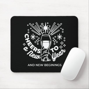 Celebrate New Beginnings Vin Glass Illustration Musmatta
