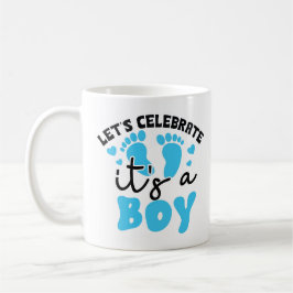 Celebrate Nyfödd bebis Boy Gift Mugg