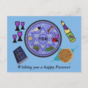 Celebrate Passover Vykort