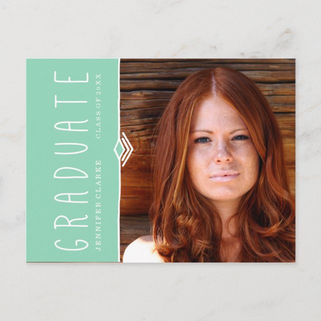 CELEBRATE PHOTO STUDENTFEST INVIKATION INBJUDAN VYKORT (Framsida)