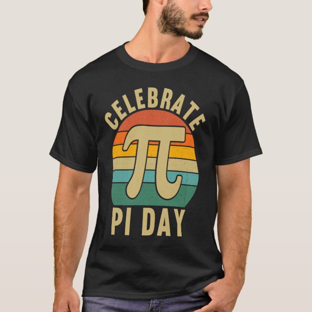 Celebrate Pi Day Pi Symbol  Mathematic Math Teache T Shirt (Framsida)