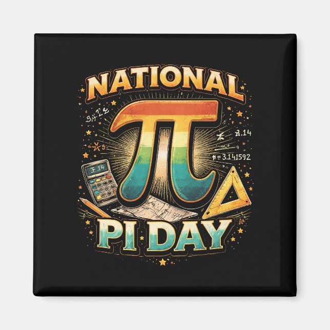 Celebrate Pi Magnet (Framsidan)