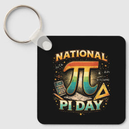 Celebrate Pi Nyckelring