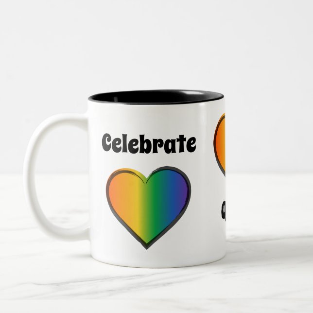 Celebrate Queer Joy Mugg (Vänster)
