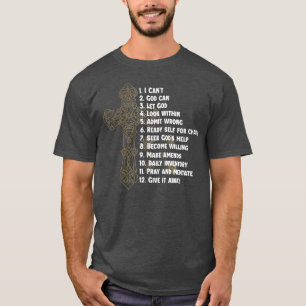 Celebrate Recovery Christian Kor 12 Step Guide T Shirt