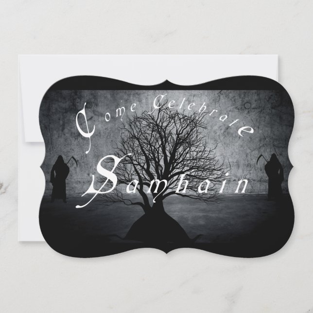 Celebrate Samhain Inbjudningar (Framsida)