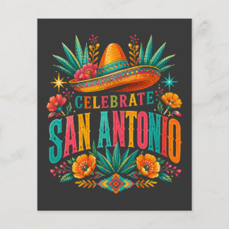 Celebrate San Antonio 2026 Fiesta Culture Flygblad