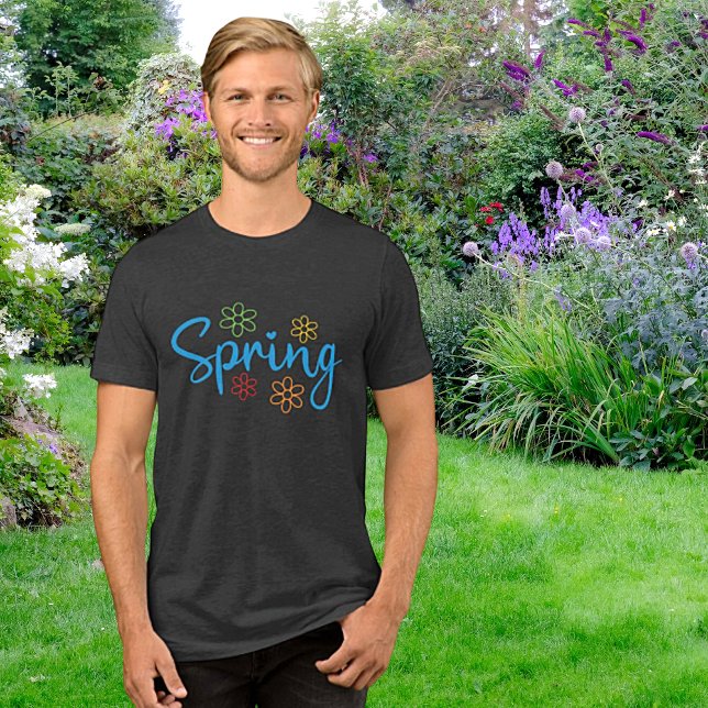 Celebrate Springtime Unisex Tri-Blend Shirt T Shirt (Skapare uppladdad)