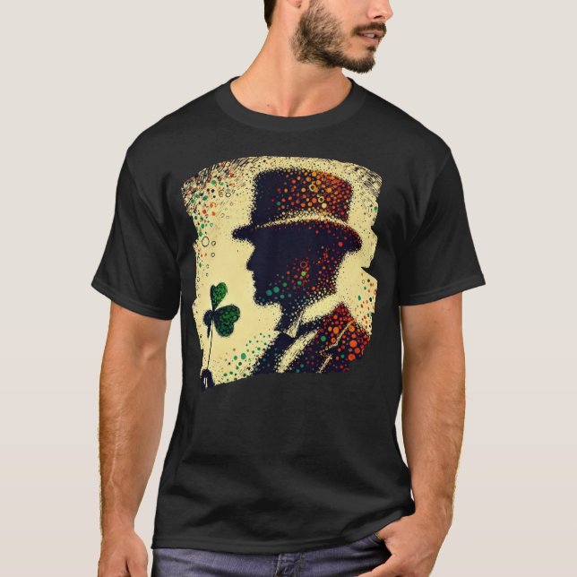 Celebrate St. Patrick's Day in Style T Shirt (Framsida)