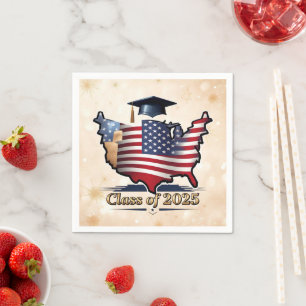 "Celebrate Studenten American Stil" Pappersservett
