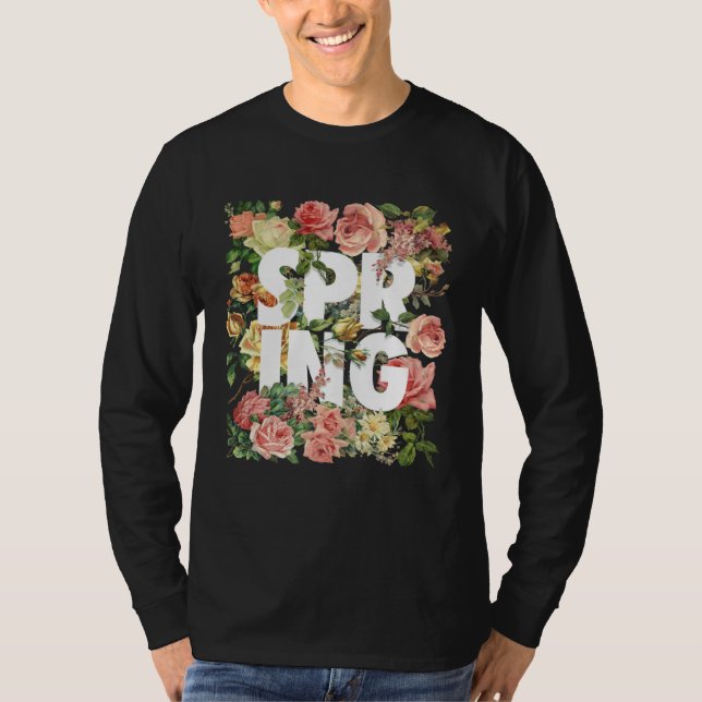 Celebrate the Arrival of Spring with Style T Shirt (Framsida)