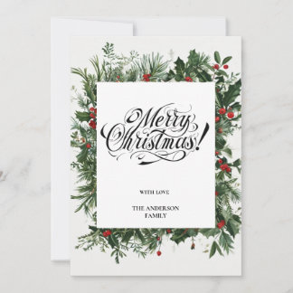 Celebrate the magic of the holiday season with thi julkort