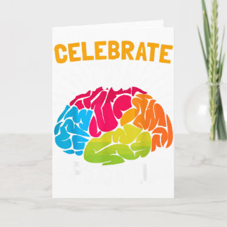 Celebrate The Spectrum Vibrant Brain  Kort