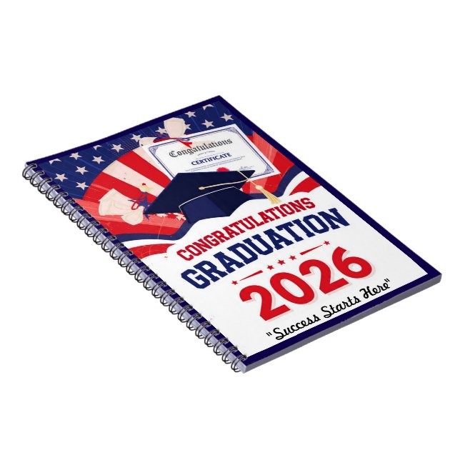 "Celebrate The Win" Anteckningsbok (Högra Sidan)