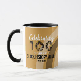 Celebrating 100 Years Of Black History Month Mugg