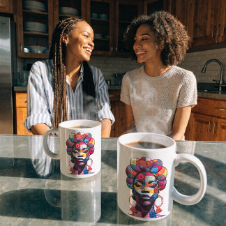 Celebrating Black Women Coffee Mug Kaffemugg