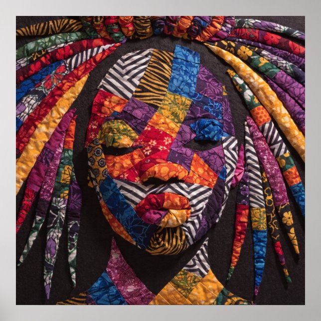 Celebrating Colorful Black Women Poster (Framsidan)