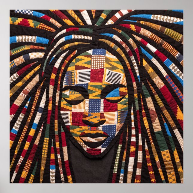 Celebrating Colorful Black Women Poster (Framsidan)