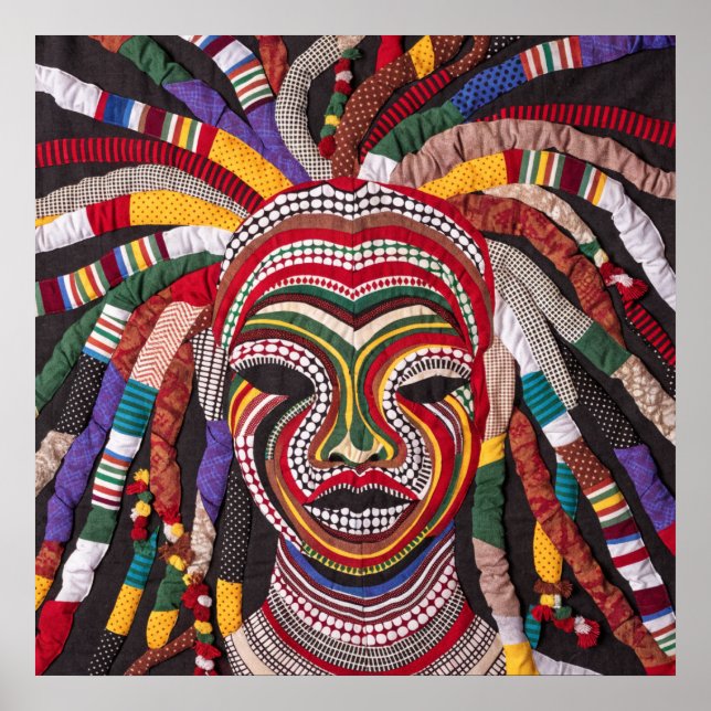 Celebrating Colorful Black Women Poster (Framsidan)