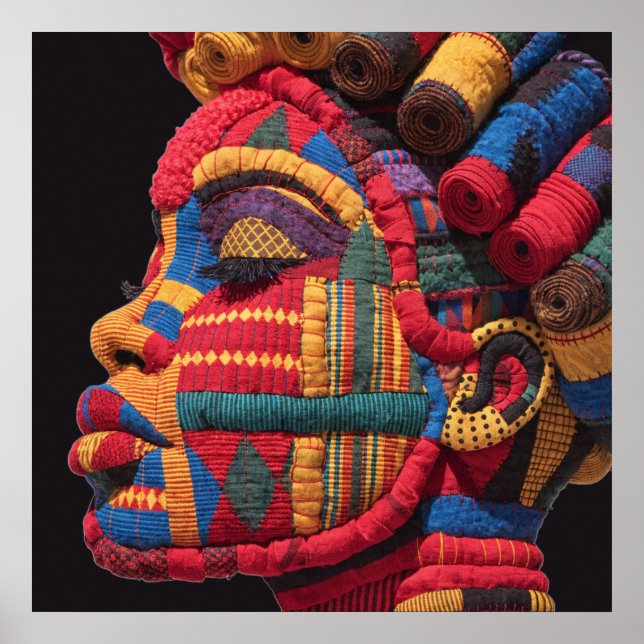 Celebrating Colorful Black Women Poster (Framsidan)