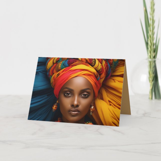 Celebrating Mother Africa Tack Kort (Framsida)