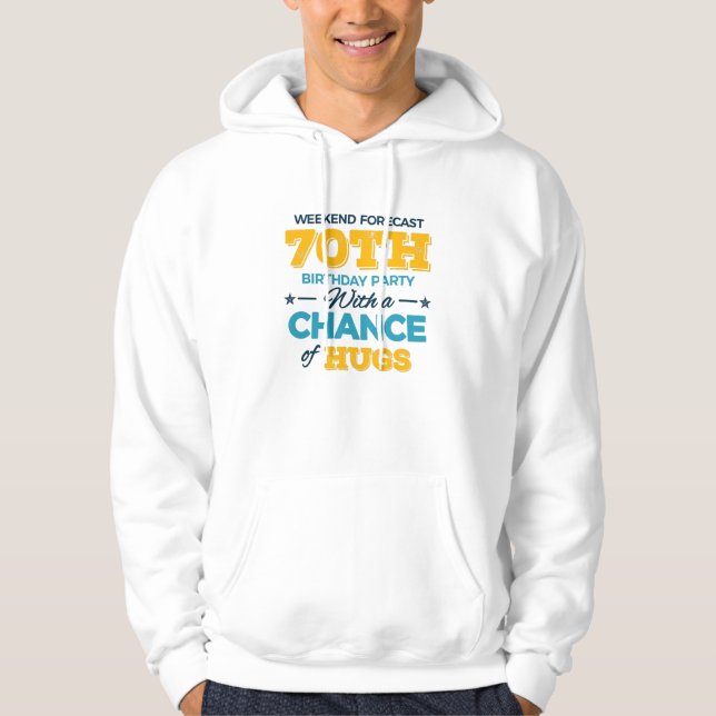 celebrating the 70th birthday hoodie (Framsida)