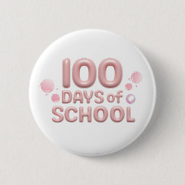 Celebration 100 Days of School Button Knapp