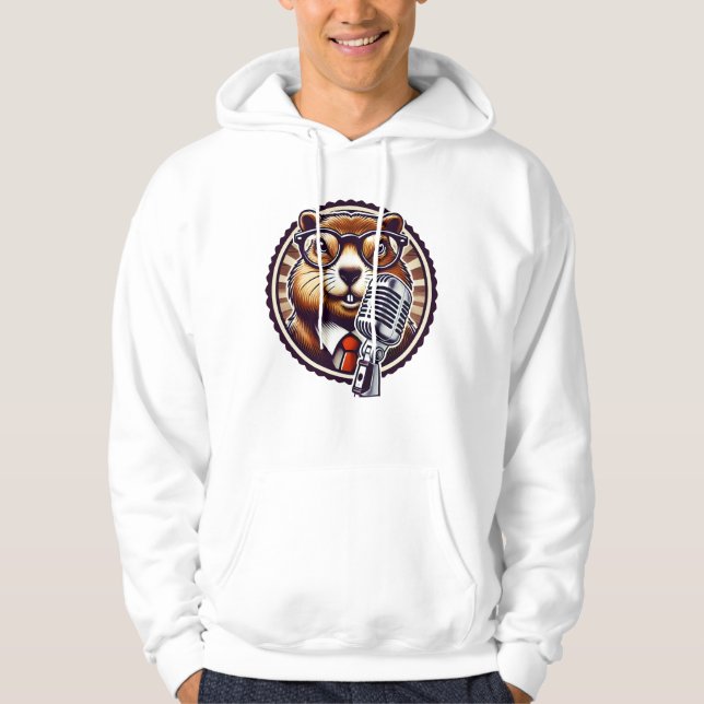 Célébration de la Groundhog Day - punxsutawney Hoodie (Framsida)