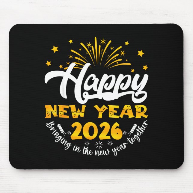 Celebration Happy New Year 2026 Nye New Years Eve  Musmatta (Framsidan)