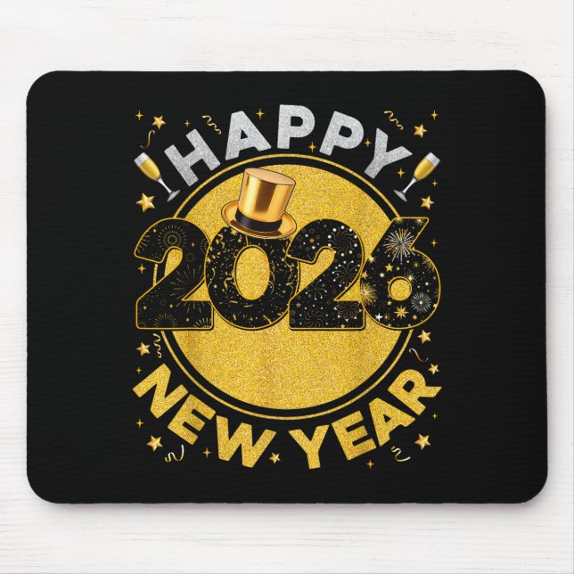 Celebration Happy New Year Eve 2026 Party Men Wome Musmatta (Framsidan)