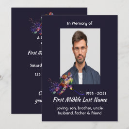 Celebration of Life Service  Hockey Player Sport Spara Datumet