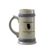 Celebratory öl Stein för marskalkar