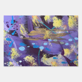 Celebratory Purple and Gold 