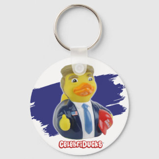 CelebriDucks Donald Rubber Anka Nyckelring