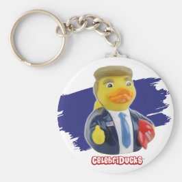 CelebriDucks Donald Rubber Anka Nyckelring