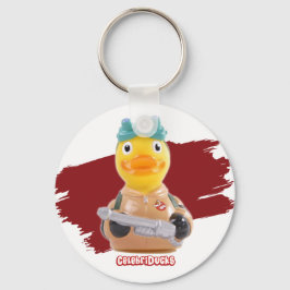CelebriDucks Rubber Anka GooseBusters Nyckelring