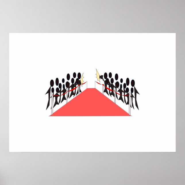 Celebrity Red Carpet Poster (Framsidan)