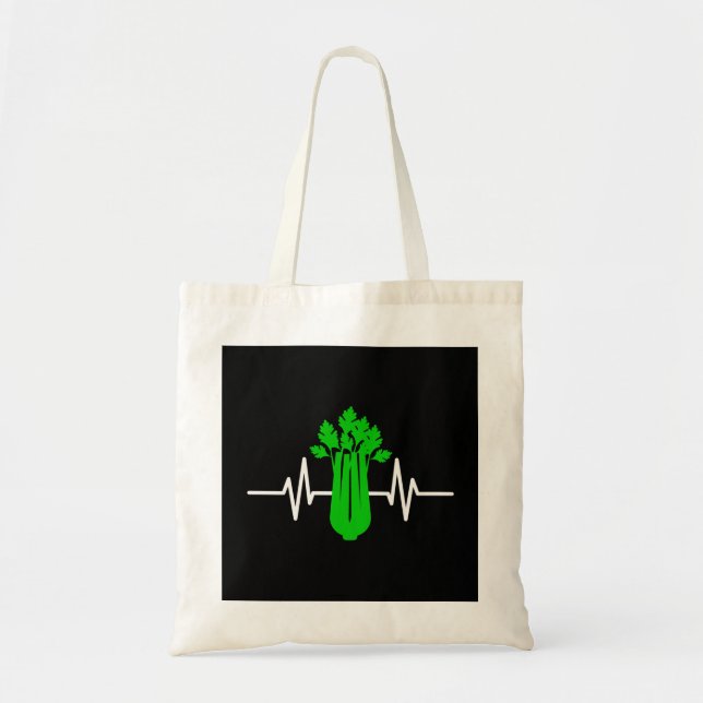 Celery Heartslag Tygkasse (Framsidan)