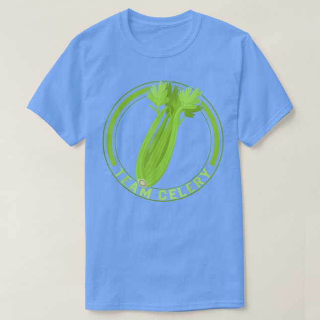 Celery Team  Celery Farmer Vegan Healthy T Shirt (Design framsida)