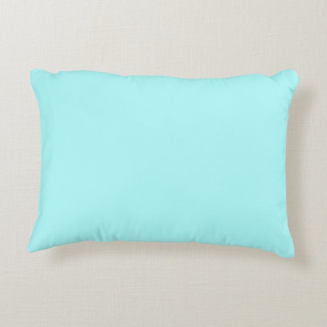 Celeste Blue Prydnadskudde (Baksidan)