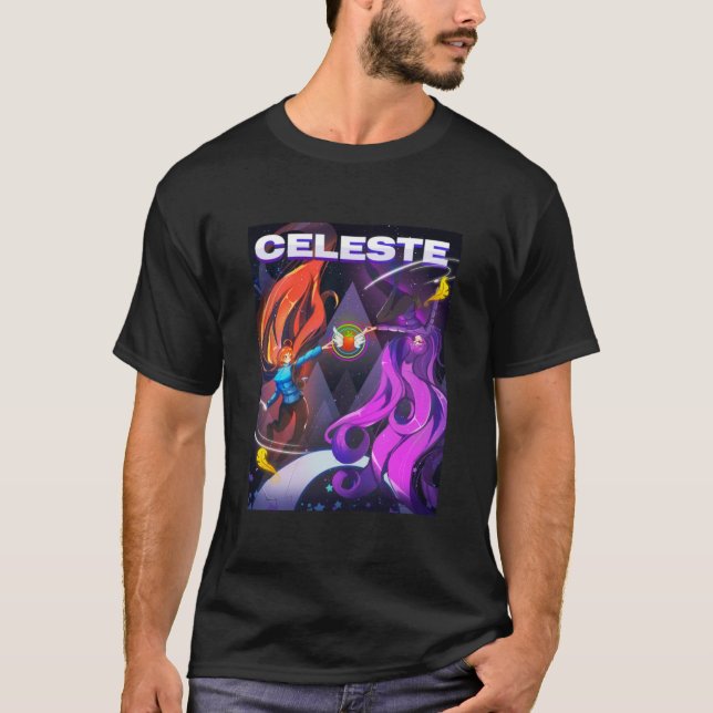 Celeste - Indie Game Classic T Shirt (Framsida)