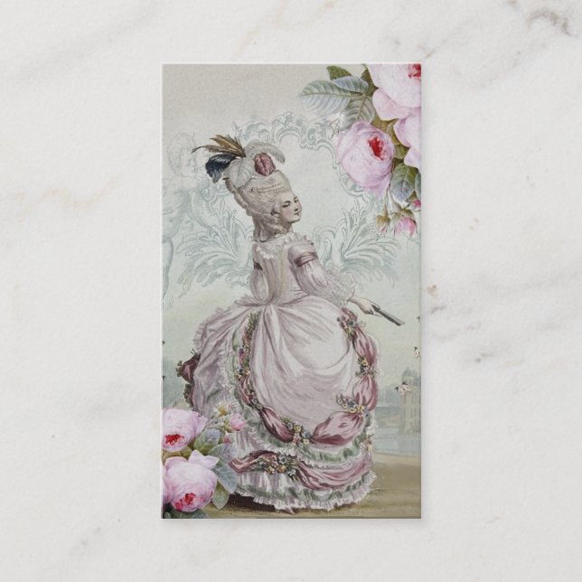 CÉLESTE på guld Visitkort (Framsida)