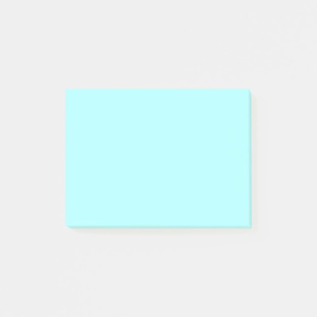 Celeste Solid Färg Post-it Block (Framsida)