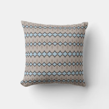 Celestia Petalwave | Pulverblå och Taupe Geometris