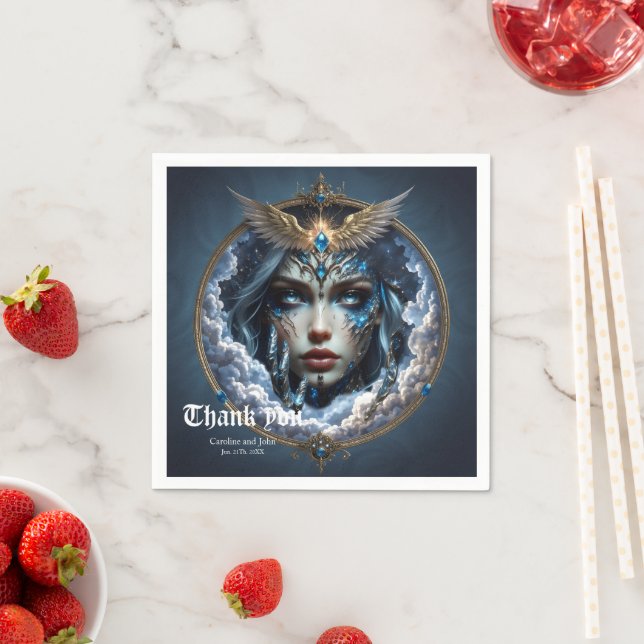 Celestia – Väktare av den ändlösa himlen. Pappersservett (Insitu)