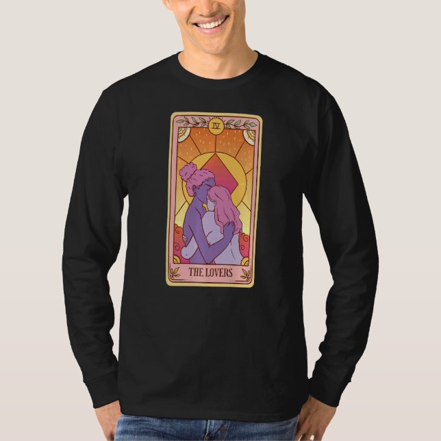 Celestial Aesthetic Triple Måne Wicca Witchy Tarot T Shirt (Framsida)