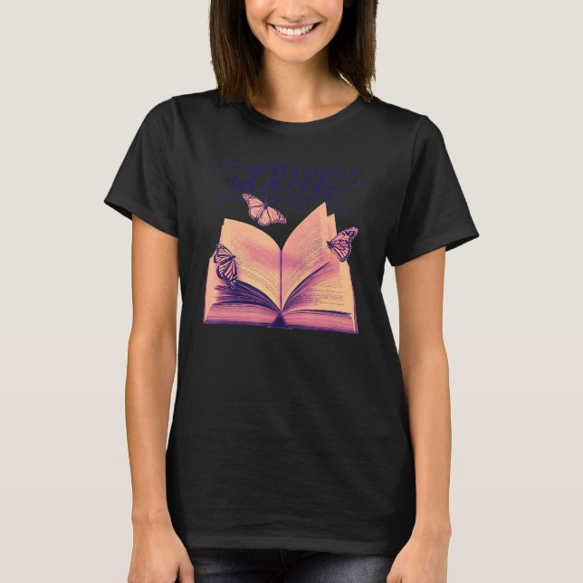Celestial Aesthetic Triple Måne Wicca Witchy Tarot T Shirt (Framsida)