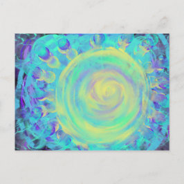 Celestial Andlig Portal Christian Prophetic Art Vykort